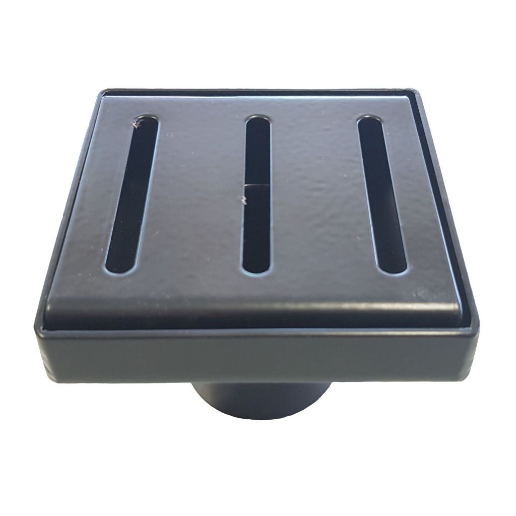 Slotted Grate - Black